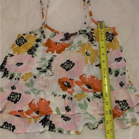 Volcom Women’s Summer Floral Print Tank Top Size XS - Picture 3 of 7